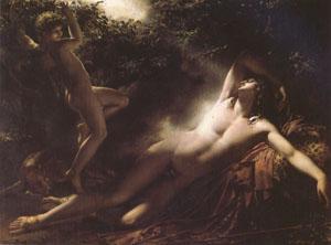 Anne-Louis Girodet-Trioson The Sleep of Endymion (mk05) oil painting image